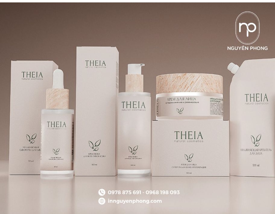 Logo mỹ phẩm đơn giản